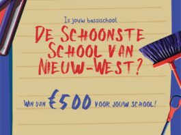 Doe mee aan de wedstrijd ‘De Schoonste School van Nieuw-West’