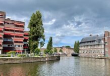 Deel Baarsjesweg tot september dicht voor auto’s om vervangen kademuur