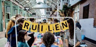 Ruilen en recyclen op het Ruilfestival in De Hallen