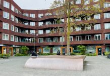 Veel animo voor schaaktafel op Witte de Withplein in De Baarsjes