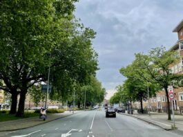 Smallere rijbaan en breder fietspad op deel Bos en Lommerweg