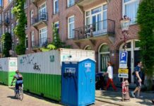 Proef tegen bouwoverlast: verplichte plek in de buurt voor containers