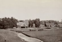 Boerderij Ons Genoegen ruim 100 jaar geleden