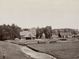 Boerderij Ons Genoegen ruim 100 jaar geleden