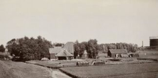 Boerderij Ons Genoegen ruim 100 jaar geleden