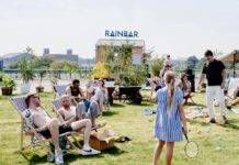 Tijdelijk dakpark: picknicken, spelen en leren op parkeergarage Westergasfabriek