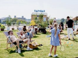 Tijdelijk dakpark: picknicken, spelen en leren op parkeergarage Westergasfabriek