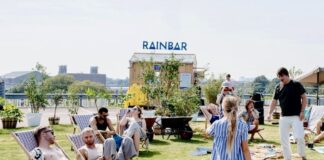 Tijdelijk dakpark: picknicken, spelen en leren op parkeergarage Westergasfabriek