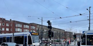 Omleiding trams 3, 5, 13 en 19 en bus 15 in West door werkzaamheden