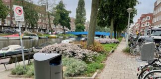 Magneet moet rommel rond afvalbak tegengaan