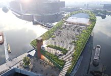 Dak Nemo wordt groene oase met openluchtpodium