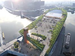 Dak Nemo wordt groene oase met openluchtpodium