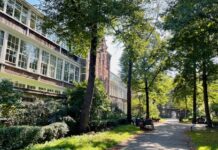 Zen met Boeddha op het WG-terrein