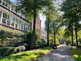 Zen met Boeddha op het WG-terrein