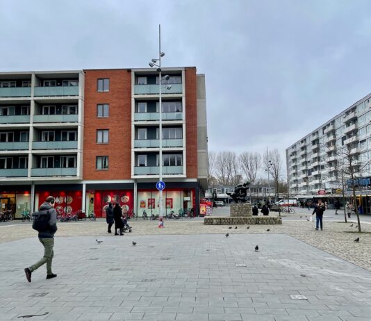 Meer groen en zitplekken op August Allebéplein in Nieuw-West