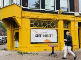 Veganees vertrekt uit Oud-West, Café Komeet arriveert
