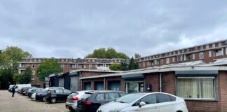 Plan voor bouw ouderenwoningen Lippijnstraat Bos en Lommer