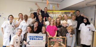 Basisschool rent 33.000 euro bij elkaar voor ‘jungleparadijs’ kinderafdeling OLVG West