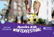 Mozaïek Kids Winterfestival 2025 2 t/m 5 januari binnen en buiten bij Podium Mozaïek