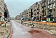 Nieuwe fietsstraat in de De Clercqstraat bijna klaar