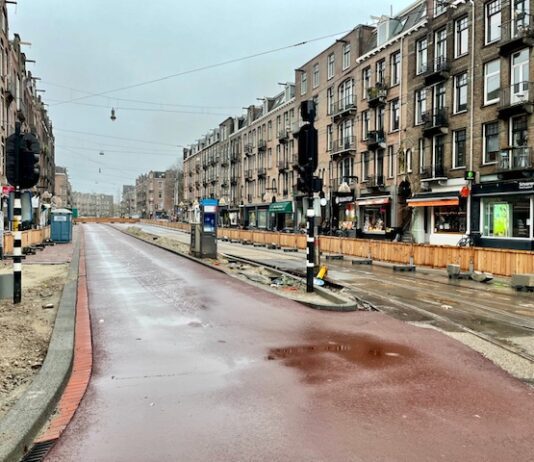 Nieuwe fietsstraat in de De Clercqstraat bijna klaar