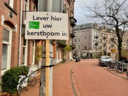 Eerste borden inleverpunten kerstbomen