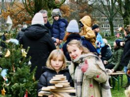 Doe-het-zelf kerstfestijn in Erasmuspark