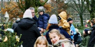 Doe-het-zelf kerstfestijn in Erasmuspark