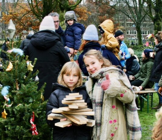 Doe-het-zelf kerstfestijn in Erasmuspark