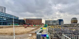 Bouw stalling 4000 fietsen bij station Sloterdijk – na de eerste dag betalen