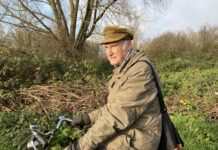 Teun van Dijk geëerd voor vrijwilligerswerk Rembrandtpark