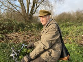 Teun van Dijk geëerd voor vrijwilligerswerk Rembrandtpark