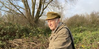 Teun van Dijk geëerd voor vrijwilligerswerk Rembrandtpark