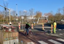 Brug Westerpark dicht: maandenlange omleiding fietsers en voetgangers