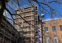 LAB 111 in de steigers: duurzame renovatie cult cinema