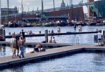 Zwemmen in centrum Amsterdam: Marineterrein officiële zwemplek