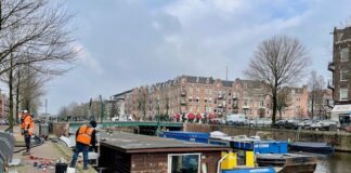 Nieuwe tijdelijke ligplekken voor woonboten aan Bilderdijkkade