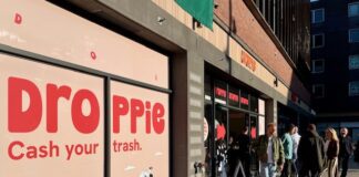 Afval inleveren voor geld op het Bos en Lommerplein