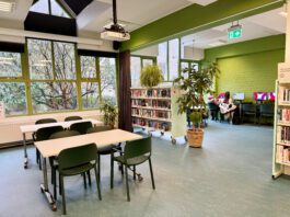 Lezen met uitzicht op groen: OBA Spaarndammerbuurt OBA Spaarndammerbuurt