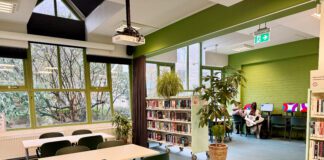 Lezen met uitzicht op groen: OBA Spaarndammerbuurt OBA Spaarndammerbuurt