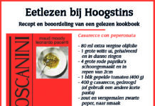Eetlezen bij Hoogstins – Casarecce con peperonata