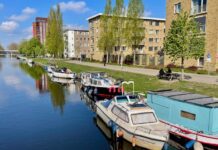 Plan voor natuuroever Erasmusgracht, boten moeten weg