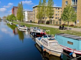 Plan voor natuuroever Erasmusgracht, boten moeten weg
