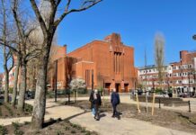 ‘Versteend’ plein bij Jeruzalemkerk beetje groener