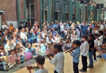 Cultuurdag voor kinderen in De Hallen met proeflessen, optredens en markt