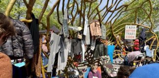 Kindervrijmarkt in Westerpark: spot de kerstman