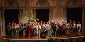 Lintje voor Diego Pos (Vrienden Westerpark) en Abdelhamid Idrissi (Studiezalen)