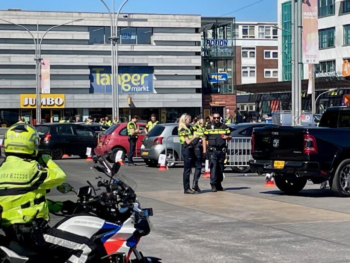 Verkeerscontrole Plein '40-'45