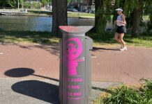Actie Dolle Mina’s tegen aanrandingen in Rembrandtpark en Vondelpark