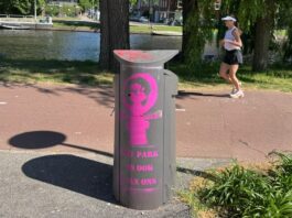 Actie Dolle Mina’s tegen aanrandingen in Rembrandtpark en Vondelpark